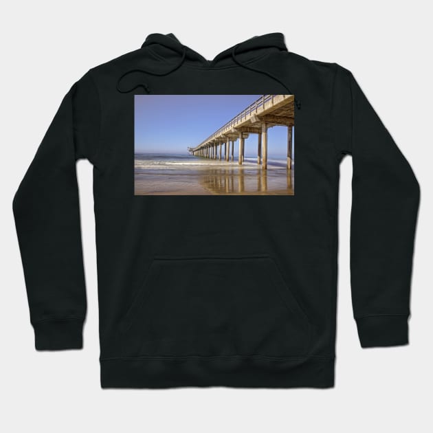 Concrete Pier Hoodie by jswolfphoto
